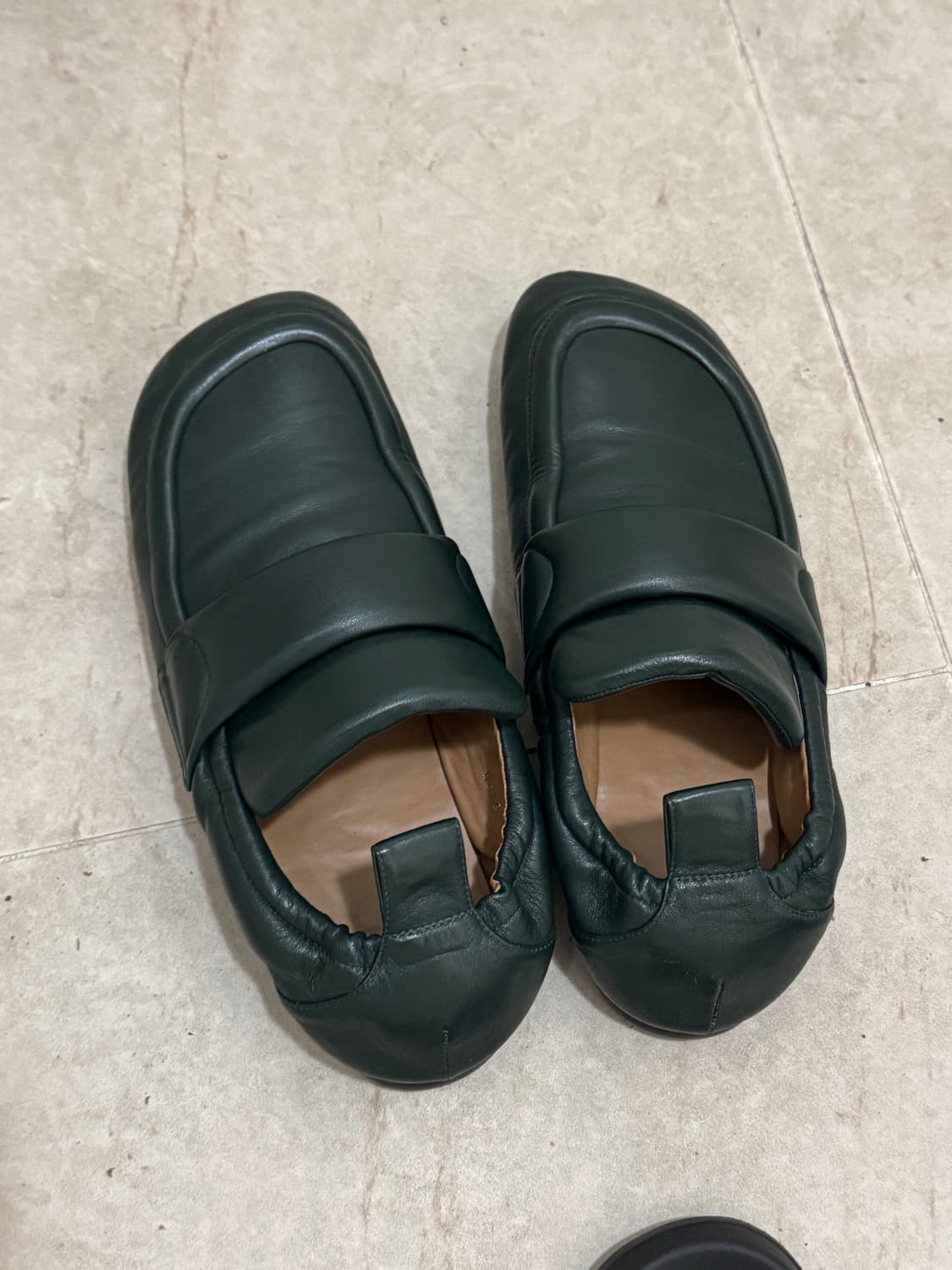 드리스반노튼 패디드 로퍼 다크그린 45사이즈 상품이미지2