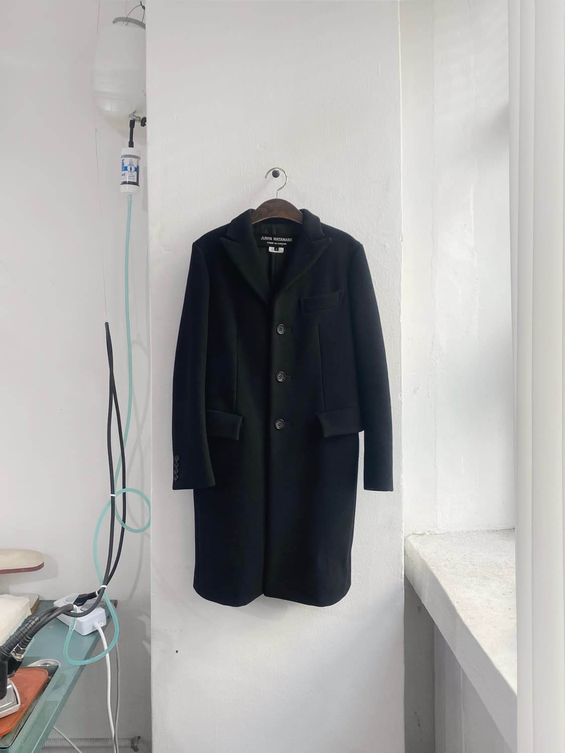 준야 와타나베 헤비 울 코트 상품이미지1