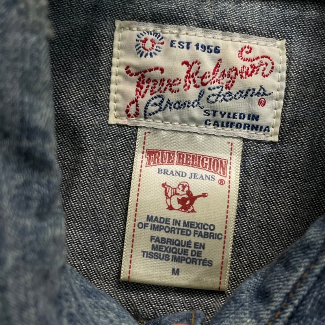 95 트루릴리전 웨스턴 데님셔츠 상품이미지3