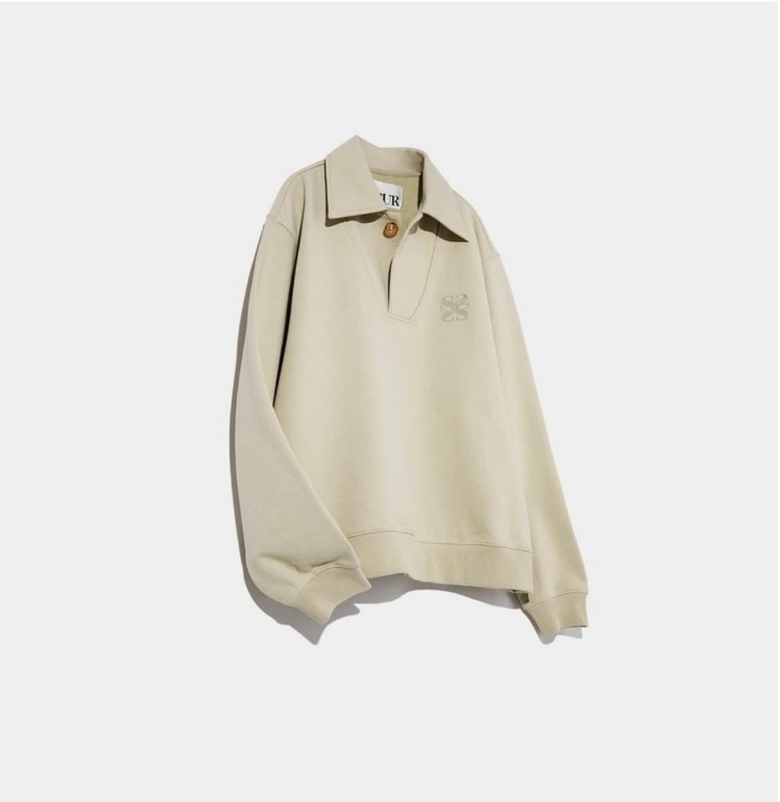 세터 포시즌 아를 풀오버 스웨트셔츠 세이지베이지 상품이미지1