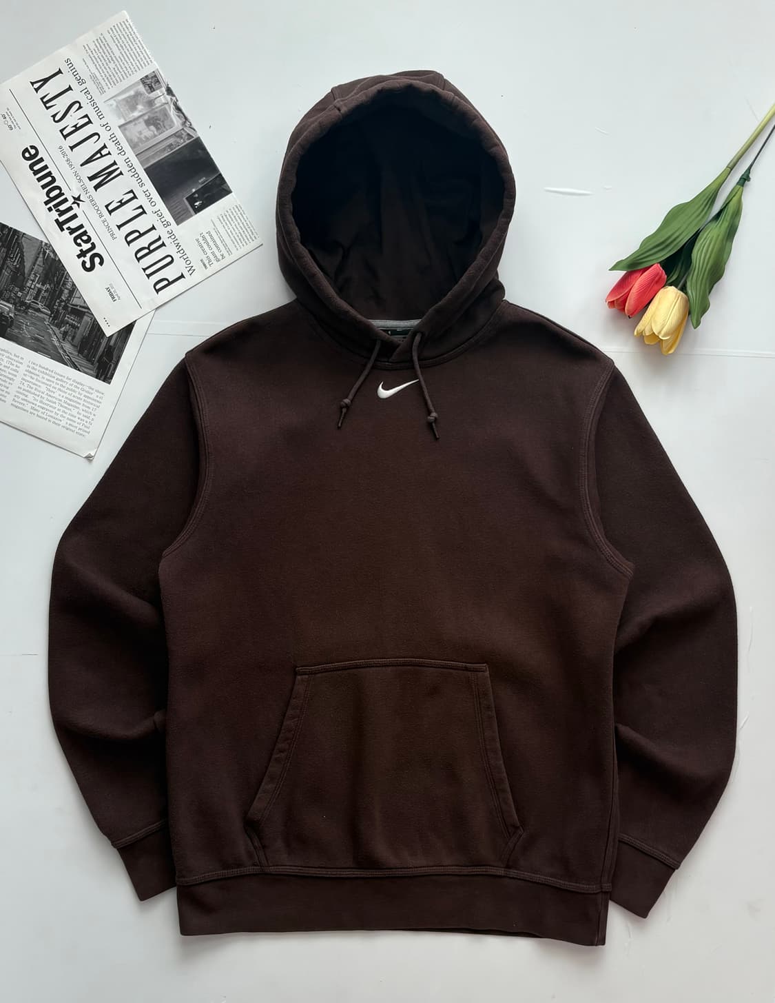 Nike 나이키 빈티지 브라운 후드티 상품이미지2