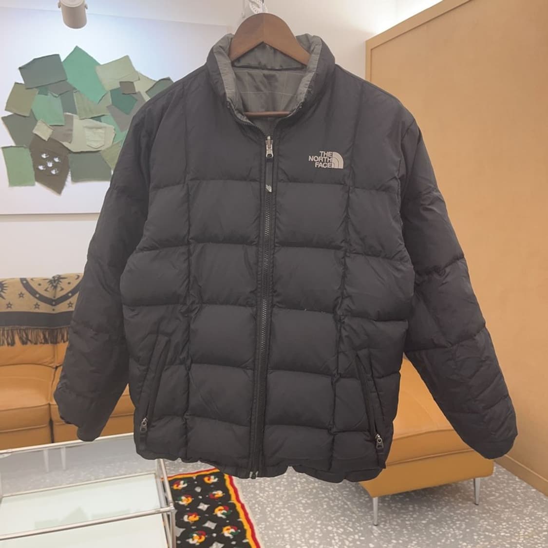 노스페이스 00's 리버시블 빈티지 다운 패딩 M C06937 상품이미지5