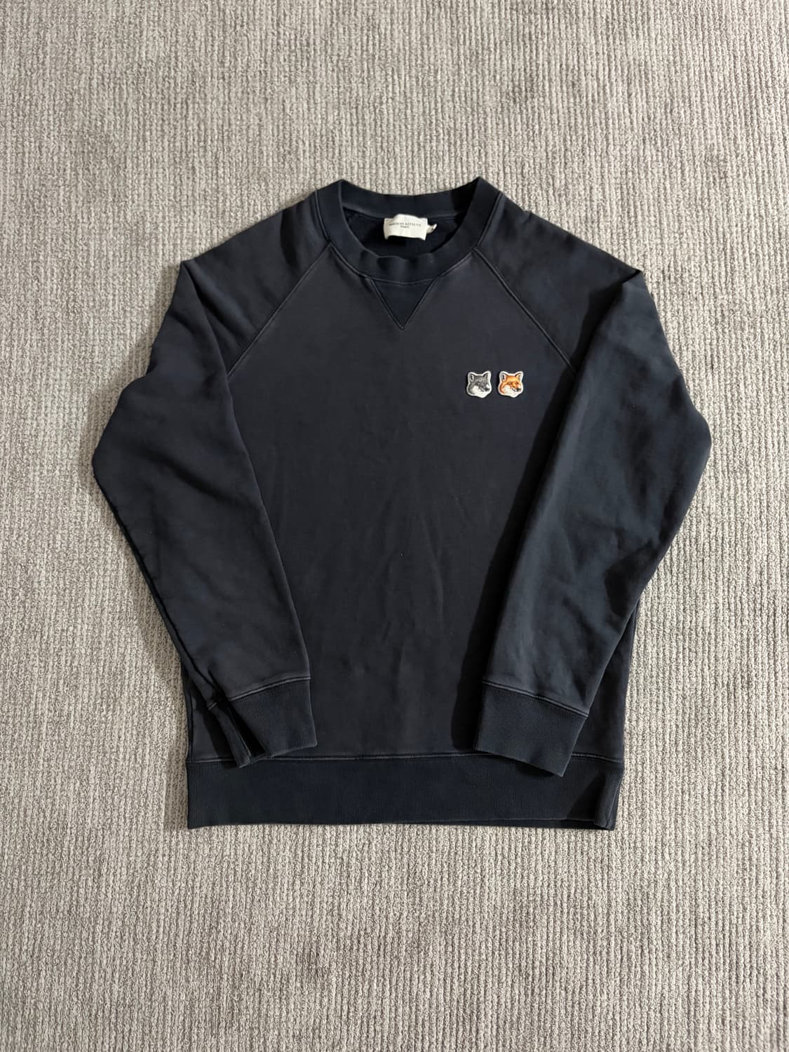 [L] 메종키츠네 더블폭스 맨투맨 상품이미지1