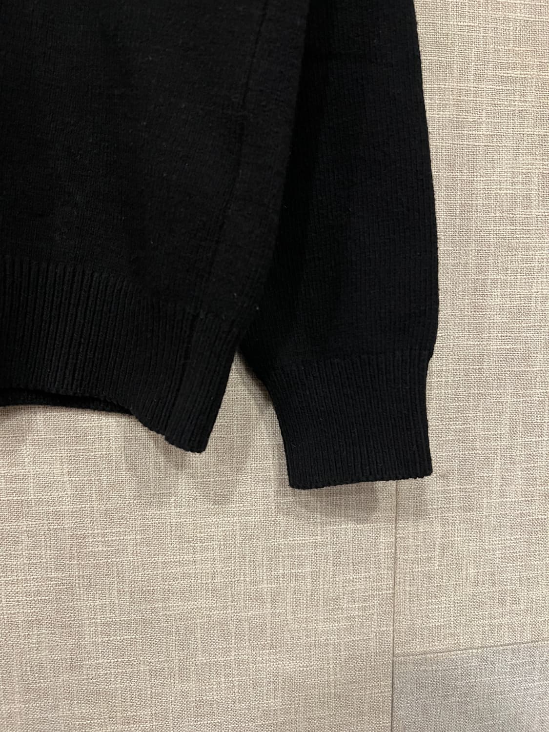 JEEP SPIRIT 성조기 니트 S 블랙 상품이미지4