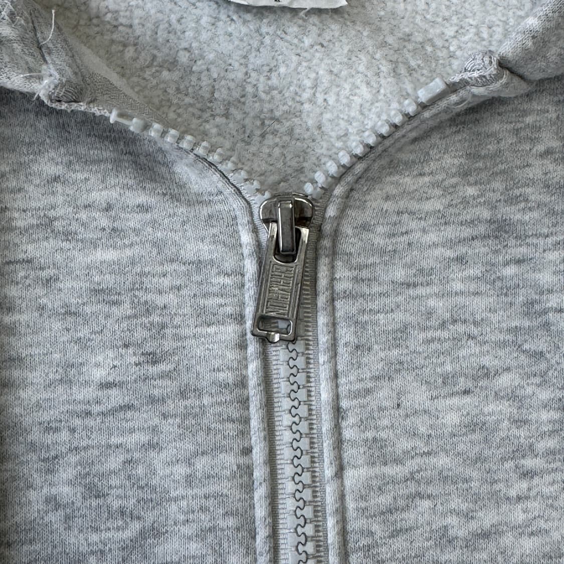 챔피온 오트밀 자수패치 후드집업 XL 상품이미지4