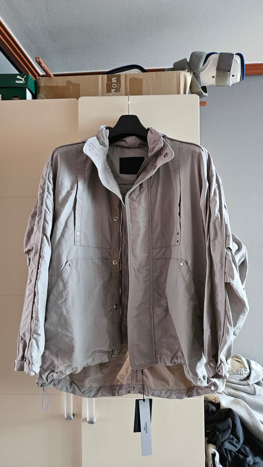 송지오옴므 바람막이 자켓 블루종 상품이미지1