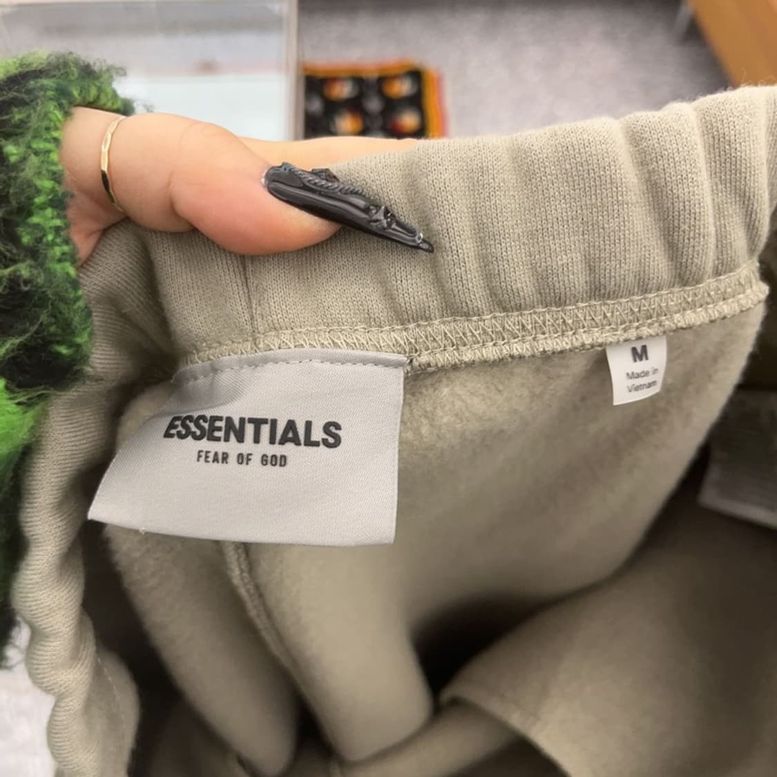 피어 오브 갓 캐주얼 피스타치오 카키 조거 스웻팬츠 M C08551 상품이미지5