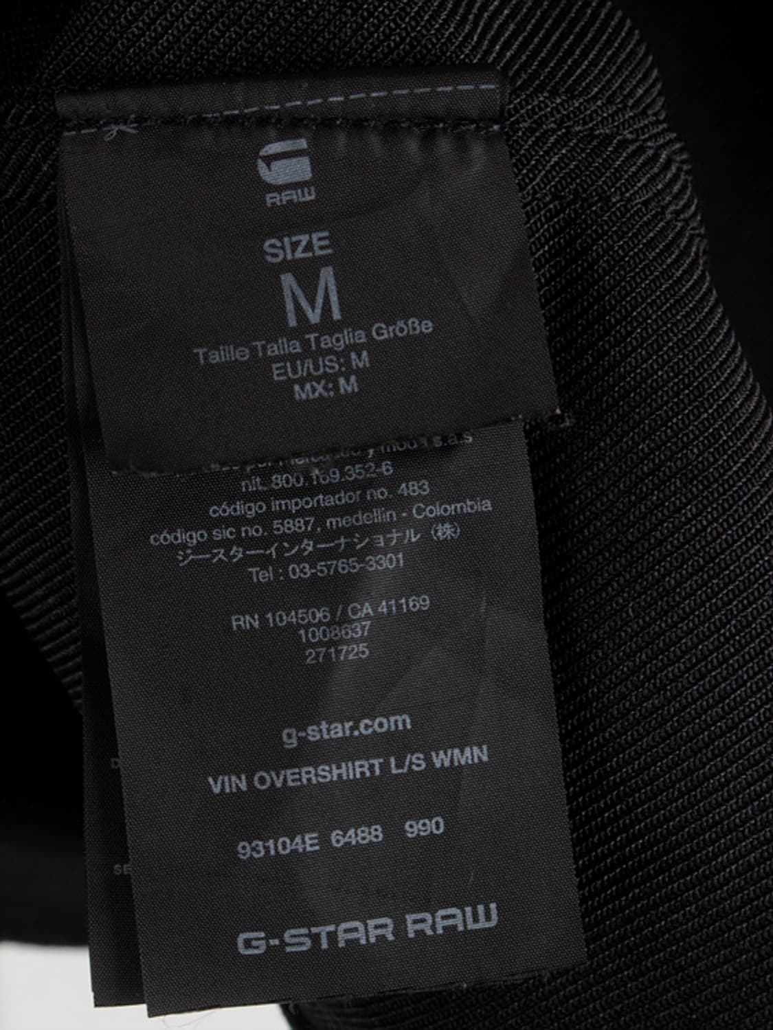 지스타 로우 오리지널스 빈 블랙 유틸리티 자켓 상품이미지7