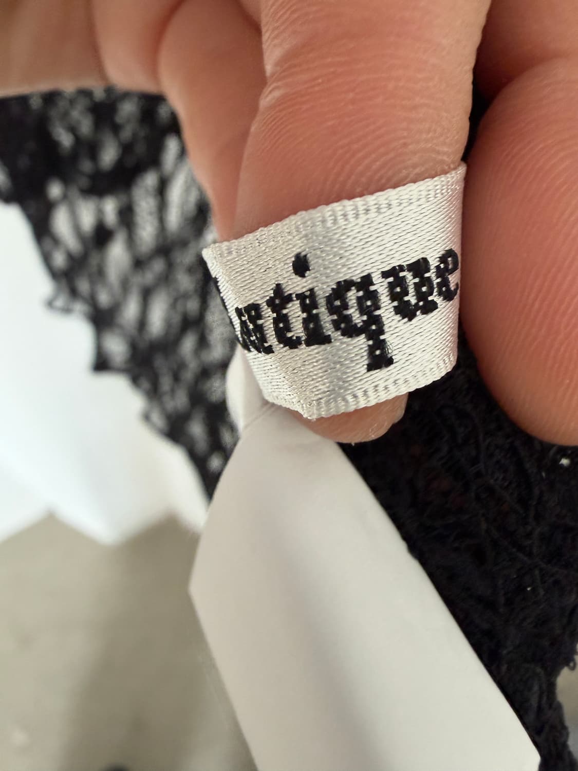 LUTIQUE see through lace top   상품이미지4