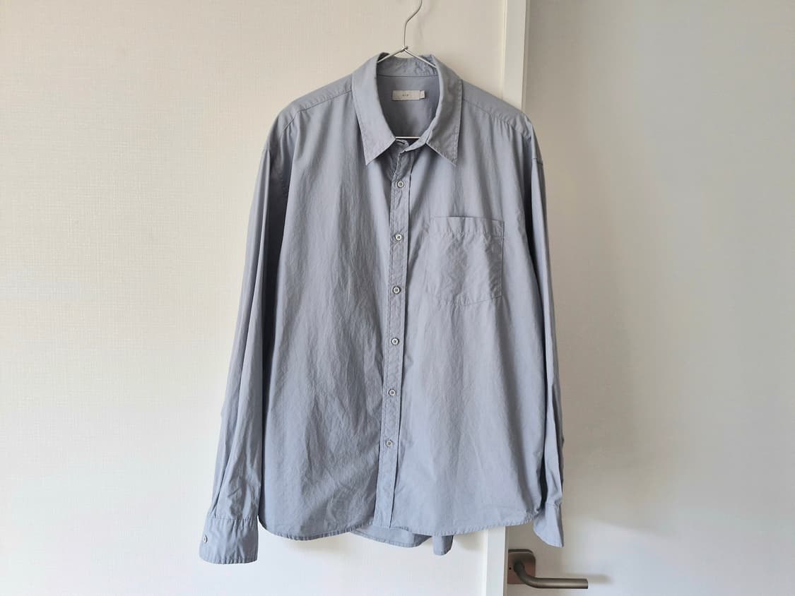 ASP 애습 스테디 셔츠 페일 블루 L 상품이미지5