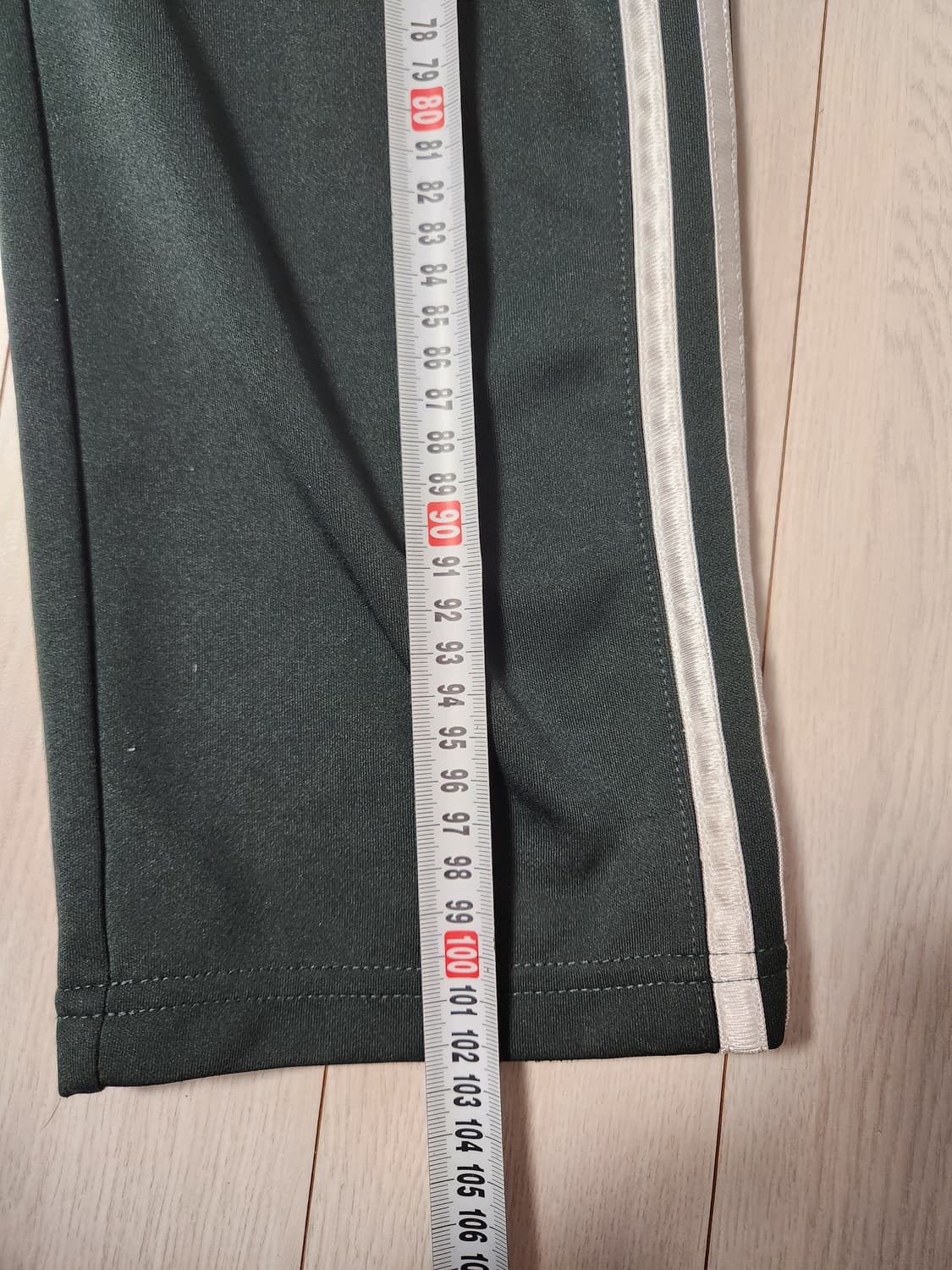 새상품급)아디다스 마샬아츠 딥그린 트랙탑 트레이닝복 상하의 세트 사이즈1 상품이미지6