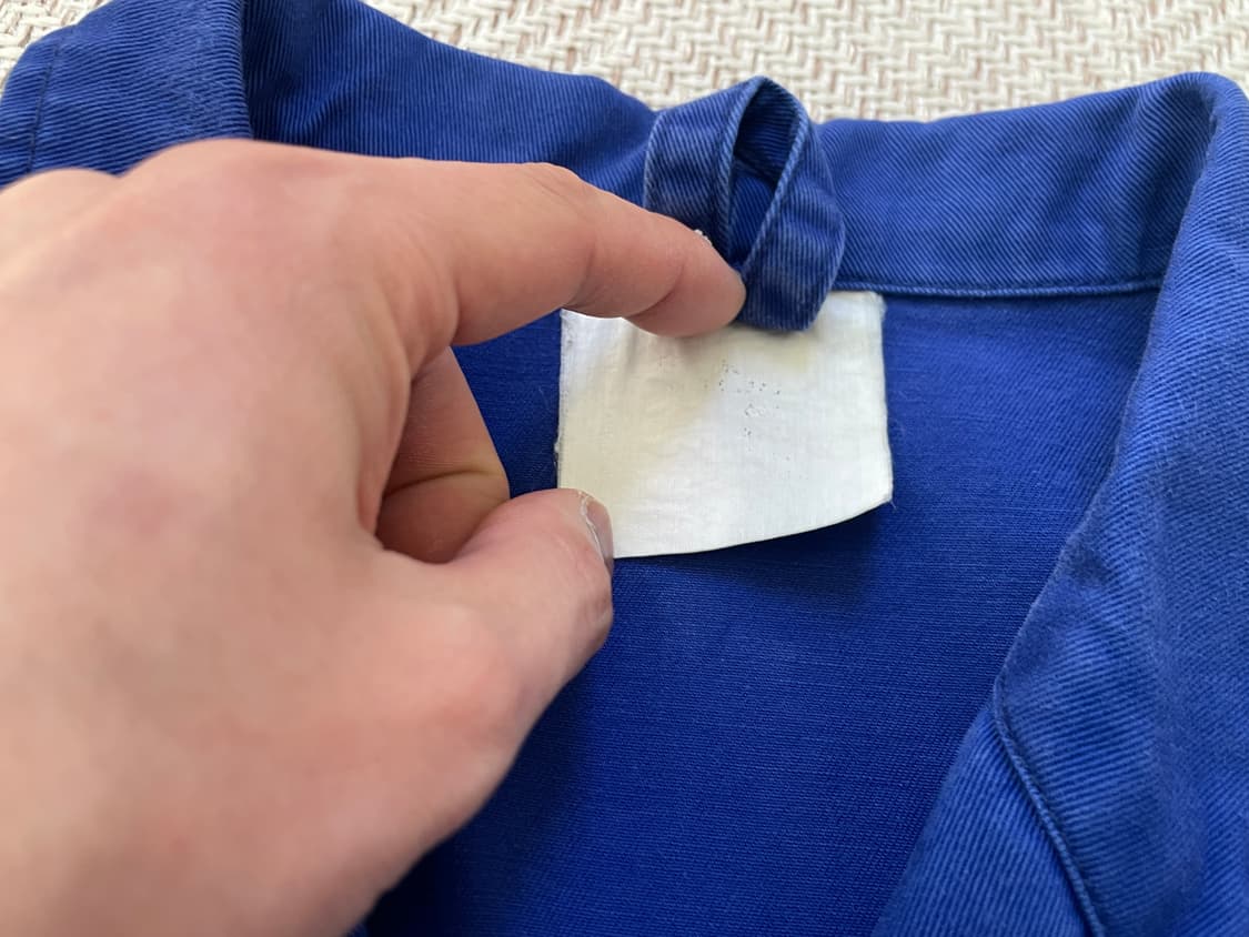 빈티지 프렌치 워크 벨티드 초어 자켓  J04045 상품이미지3