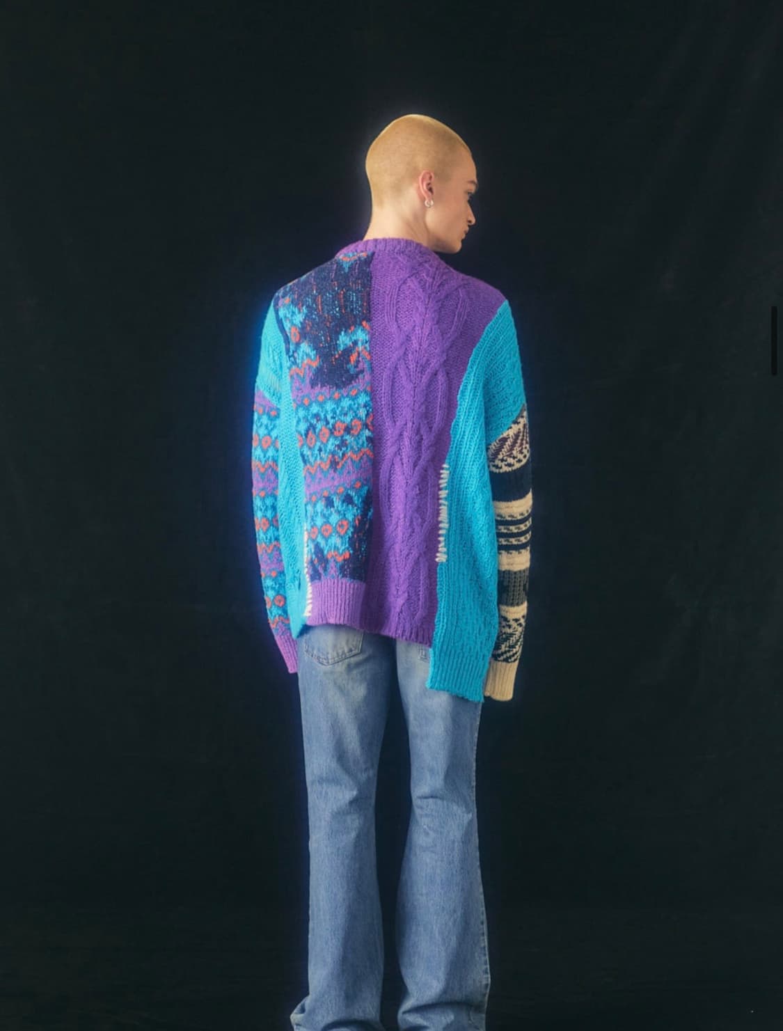 앤더슨벨 리버 자카드 크루넥 스웨터 (새상품급) 상품이미지5