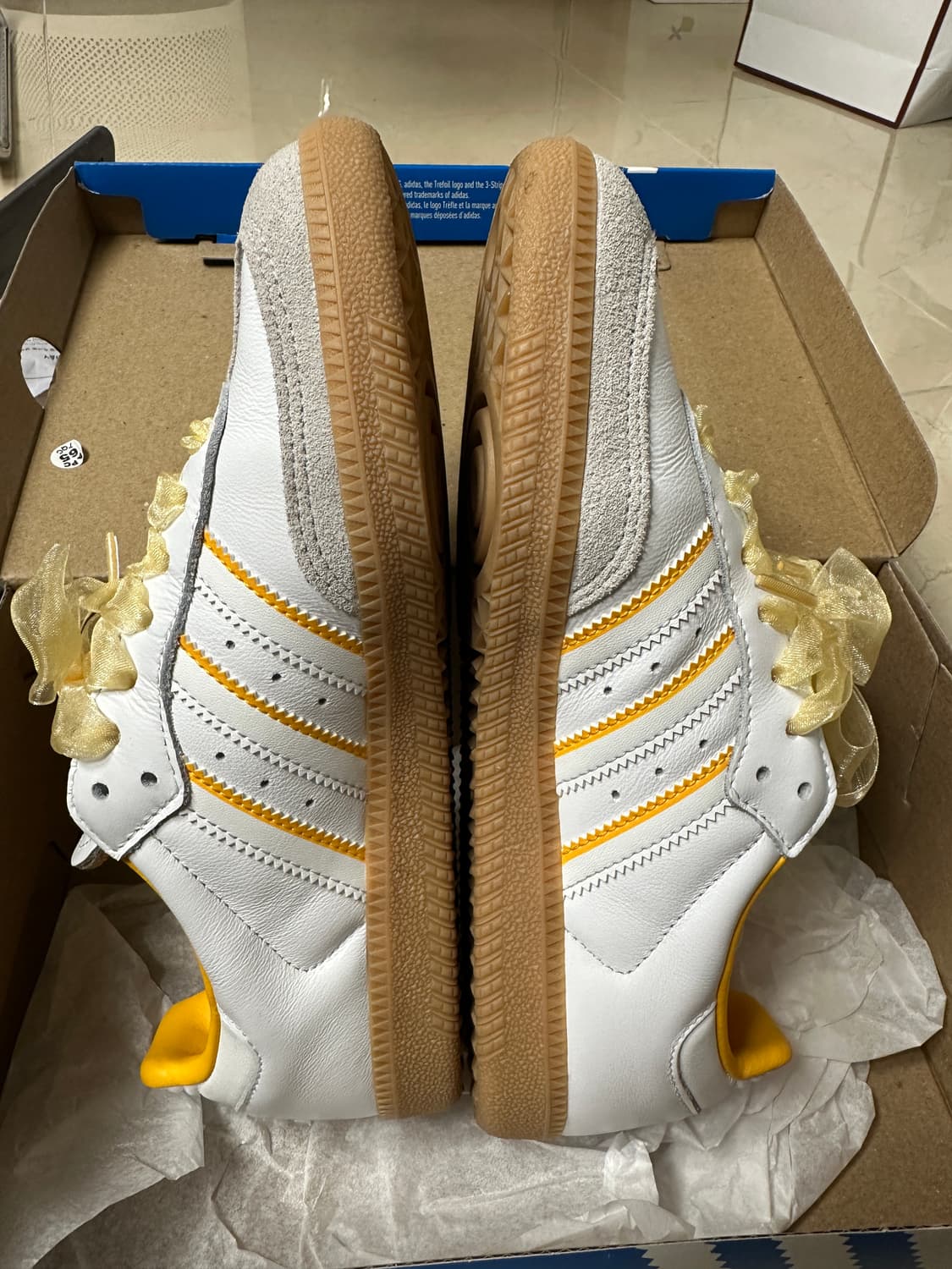 아디다스 삼바 옐로우 스니커즈 235  상품이미지4