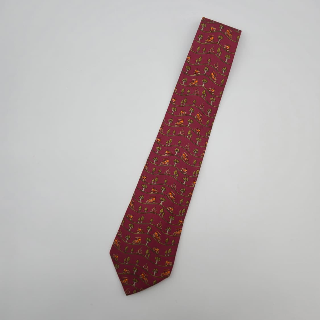 페라가모 실크 넥타이 [BCF10803_0054-06] 상품이미지4