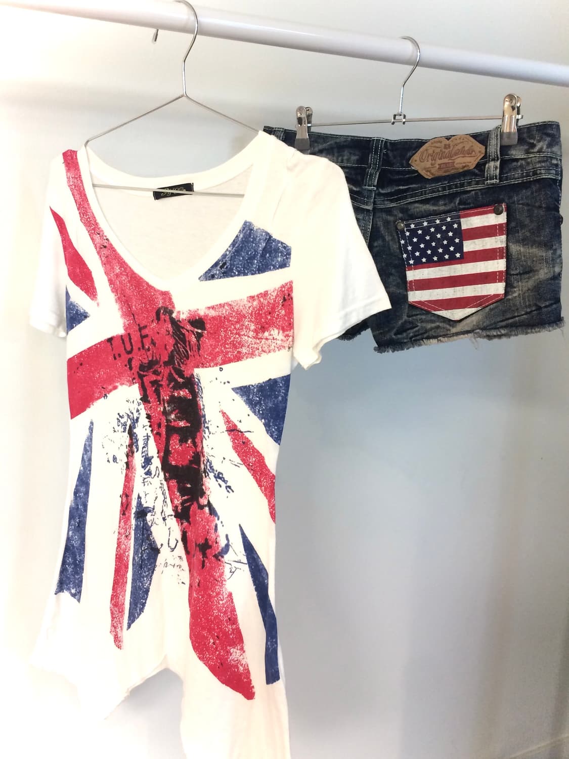 Union Jack Flag Top 유니언잭 플래그 펑크 탑 상품이미지3