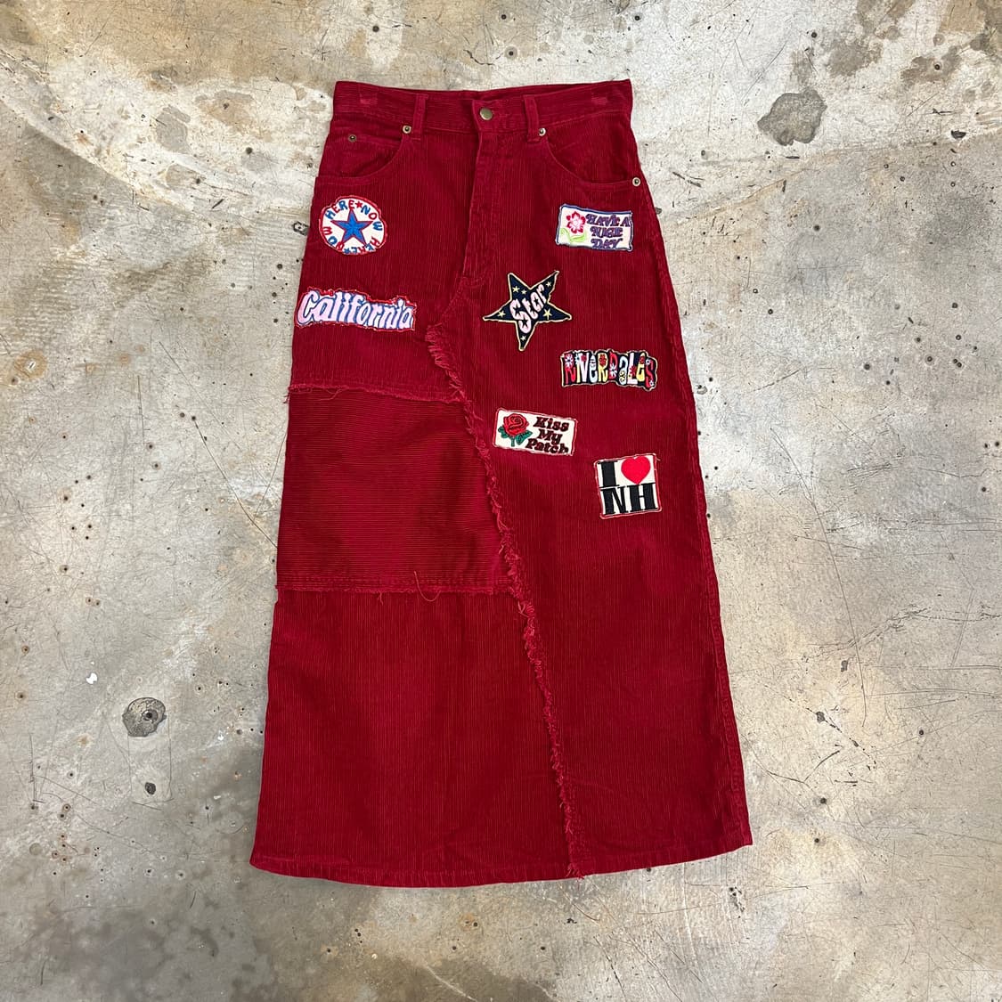 코듀로이 패치 스커트 상품이미지9