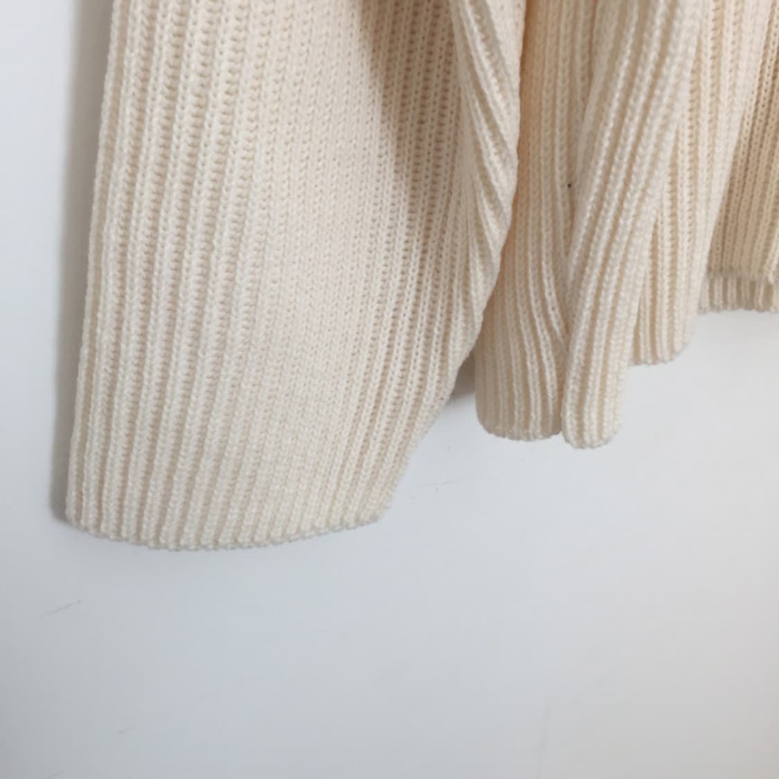 아이보리 니트 가디건 상품이미지3