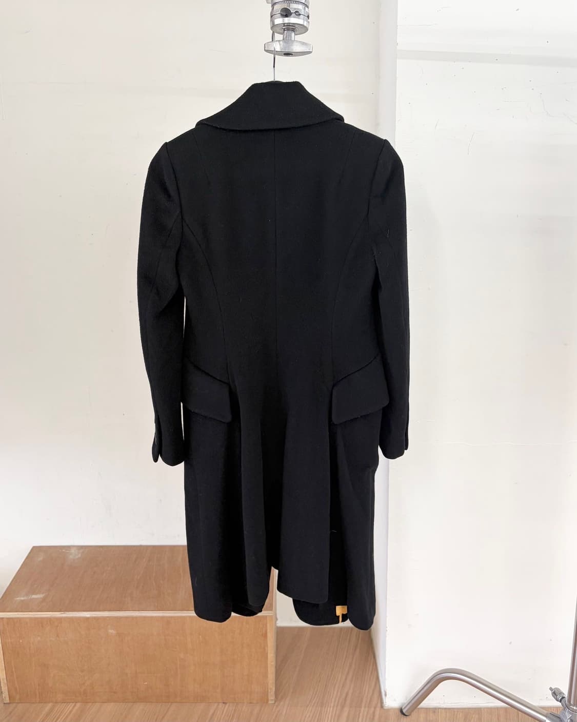 비비안 웨스트우드 앵글로매니아 블랙 2b 울 코트  상품이미지6