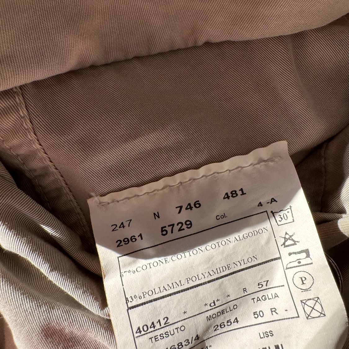 LUBIAM 이탈리안 최상급 헌터 사파리 블레이저 상품이미지6