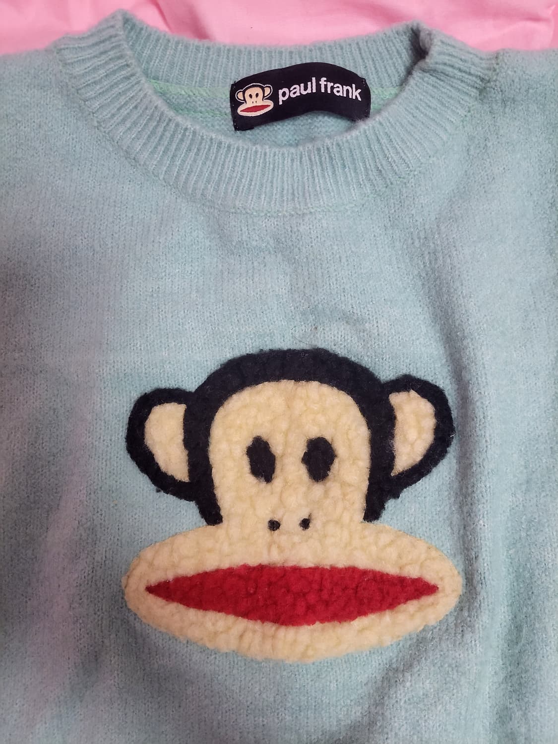 급처1번입음상태좋음!홀하우스 폴프랭크 민트니트스웨터 럭키슈에뜨st마즈st 상품이미지2