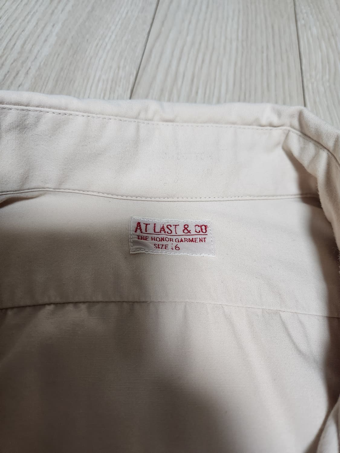 엣라코AL Last & co 긴팔셔츠 판매 상품이미지3