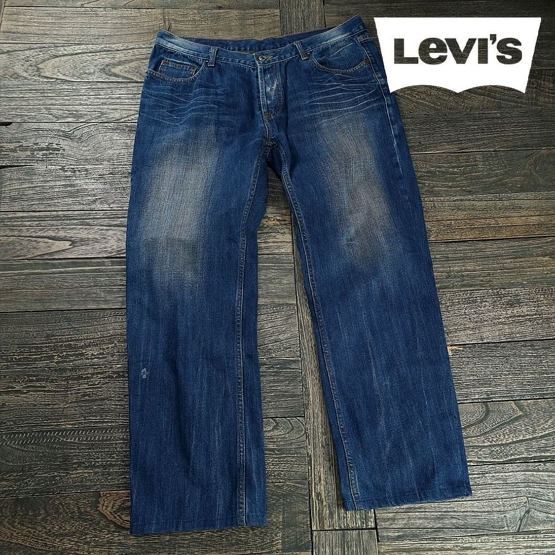 [리바이스] 루즈 스트레이트 데님 팬츠 청바지 M19337 상품이미지1