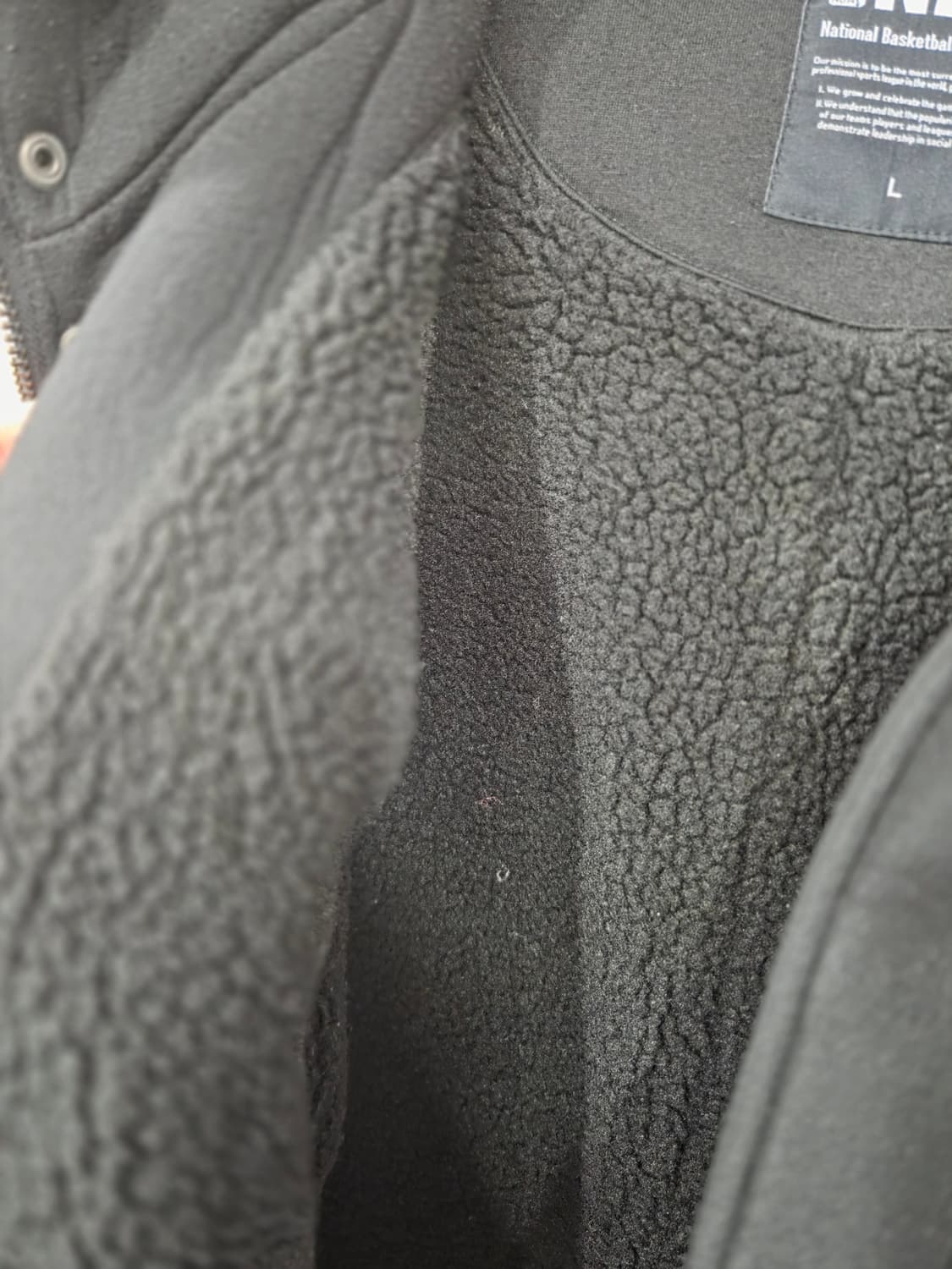 NBA 겨울후드 블랙점퍼 상품이미지4