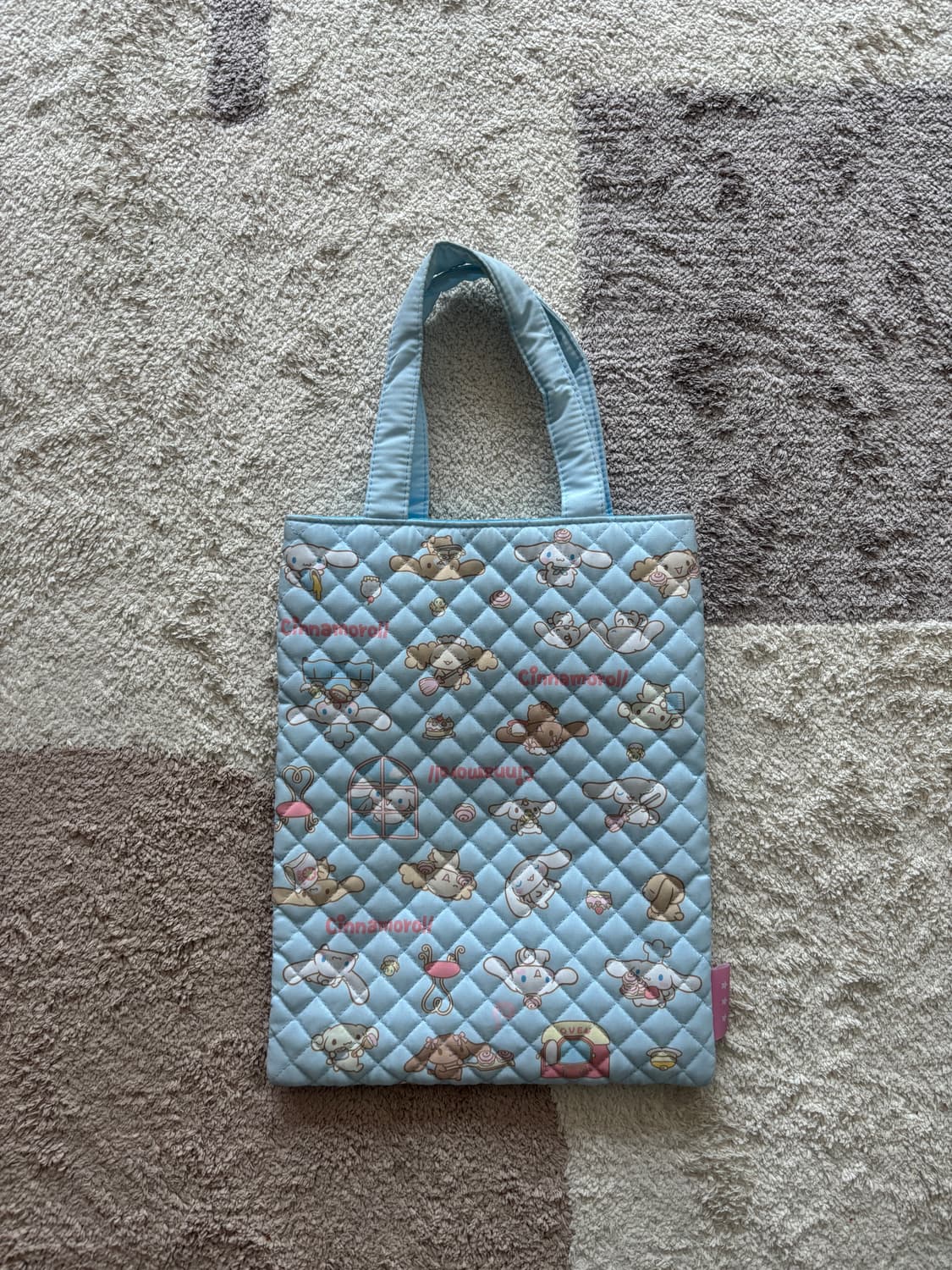 산리오 시나모롤 퀼트 가방 상품이미지3
