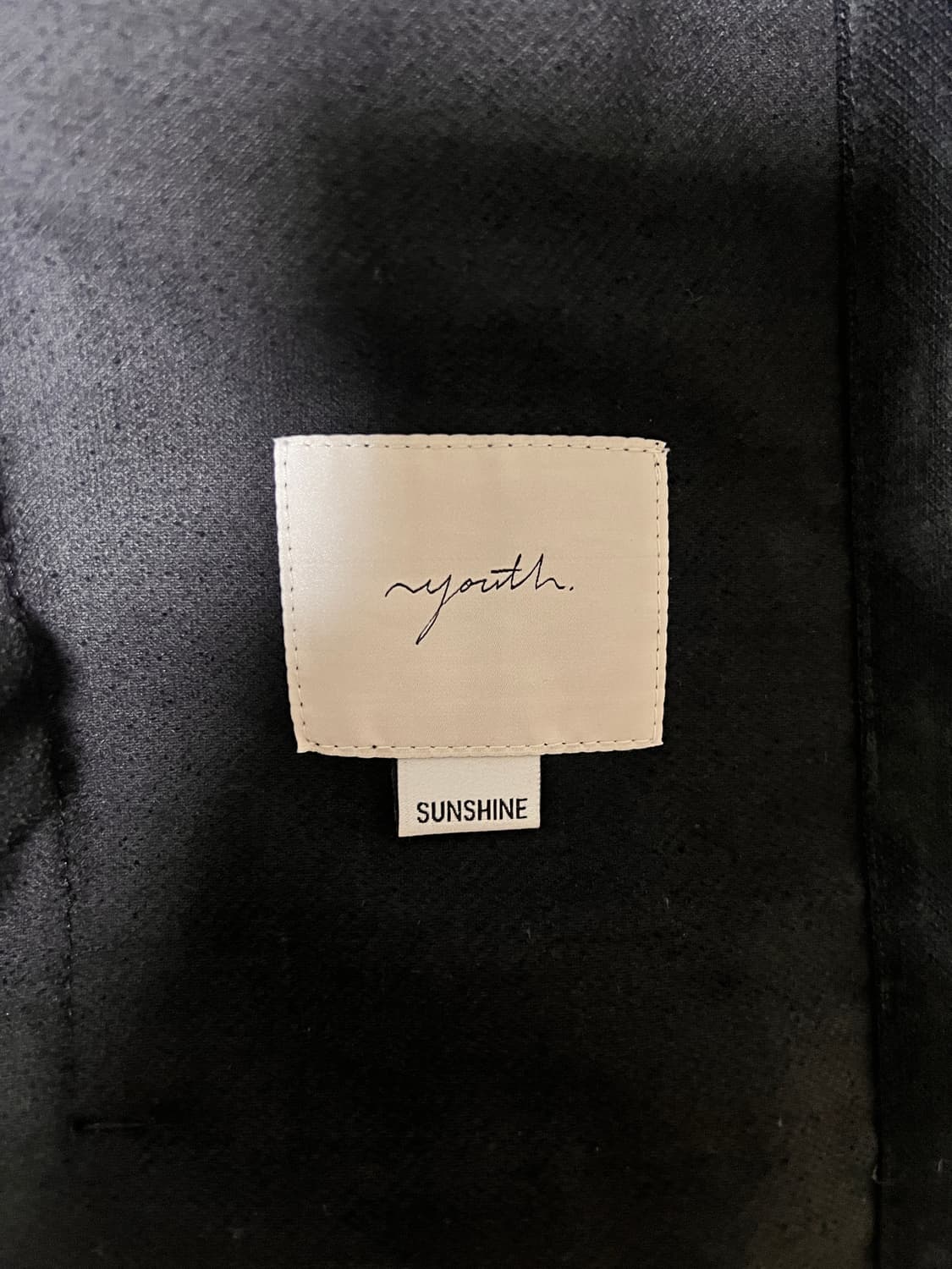 유스 벨벳 트러커 블랙 S 상품이미지4