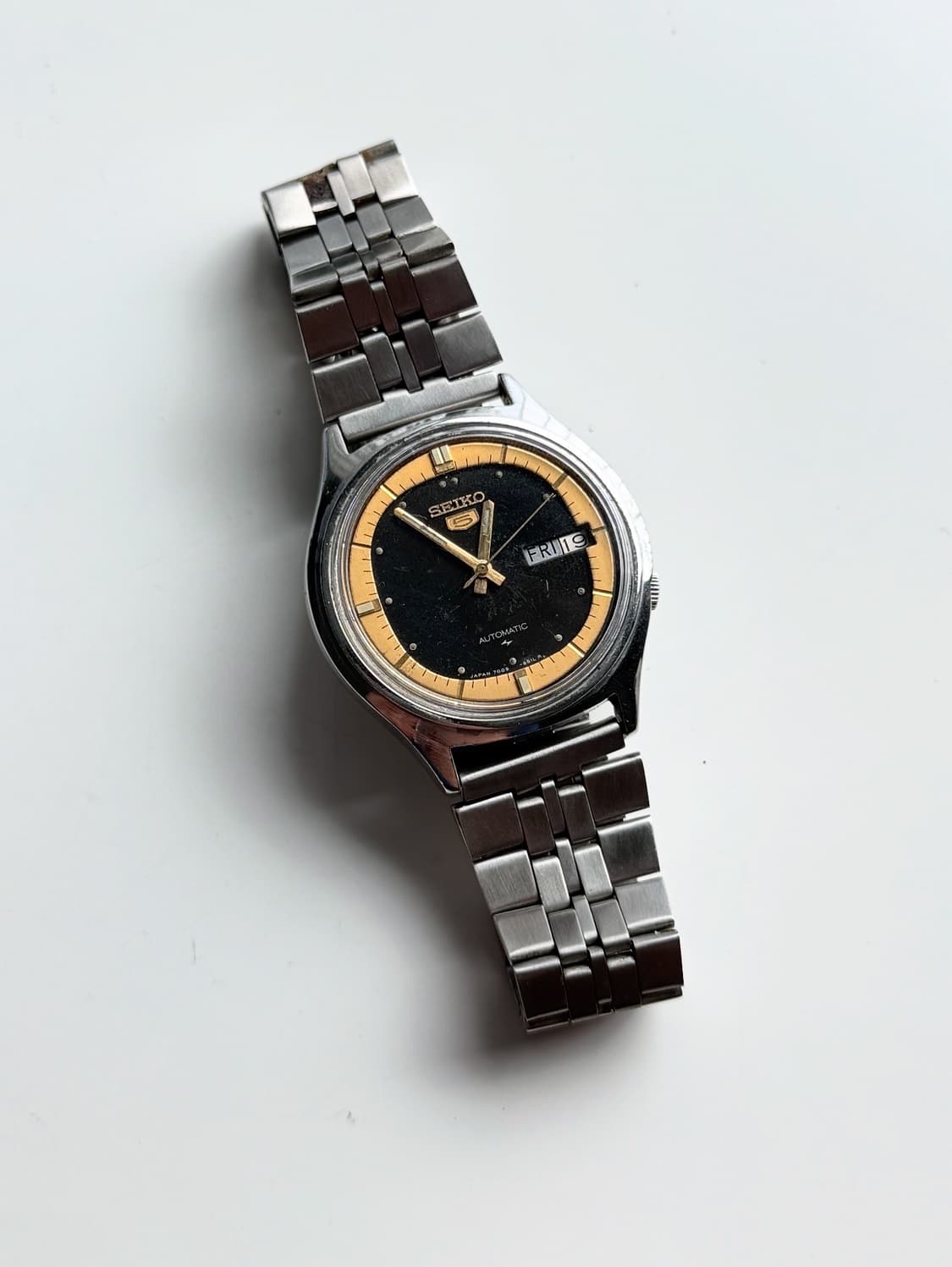 90s Seiko5 Autmatic Vintage Metal Watch 상품이미지1