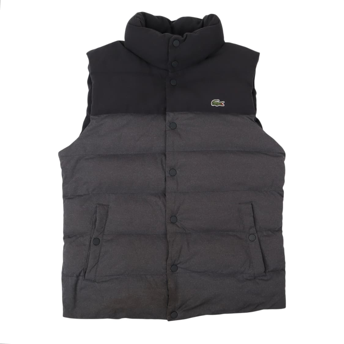 라코스테 투톤 로고 푸퍼 베스트 상품이미지1