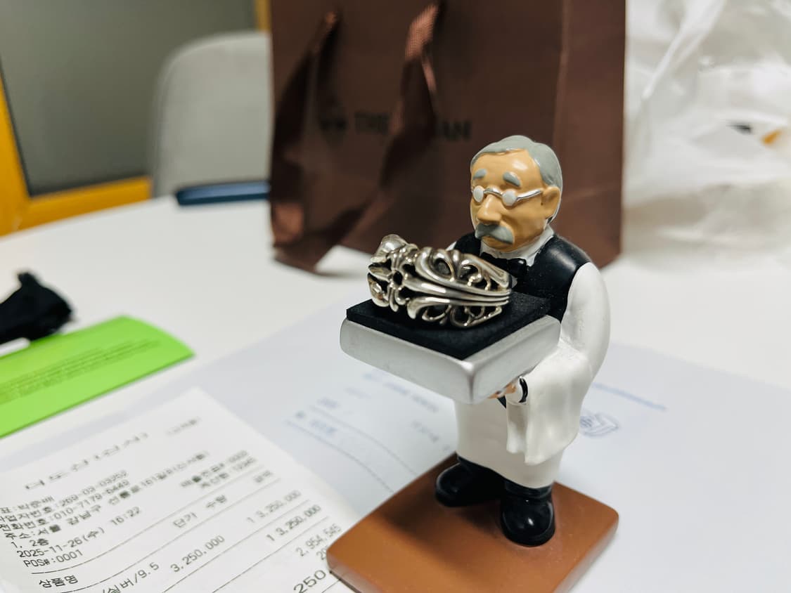 크롬하츠 k&t링 us9.5 상품이미지3