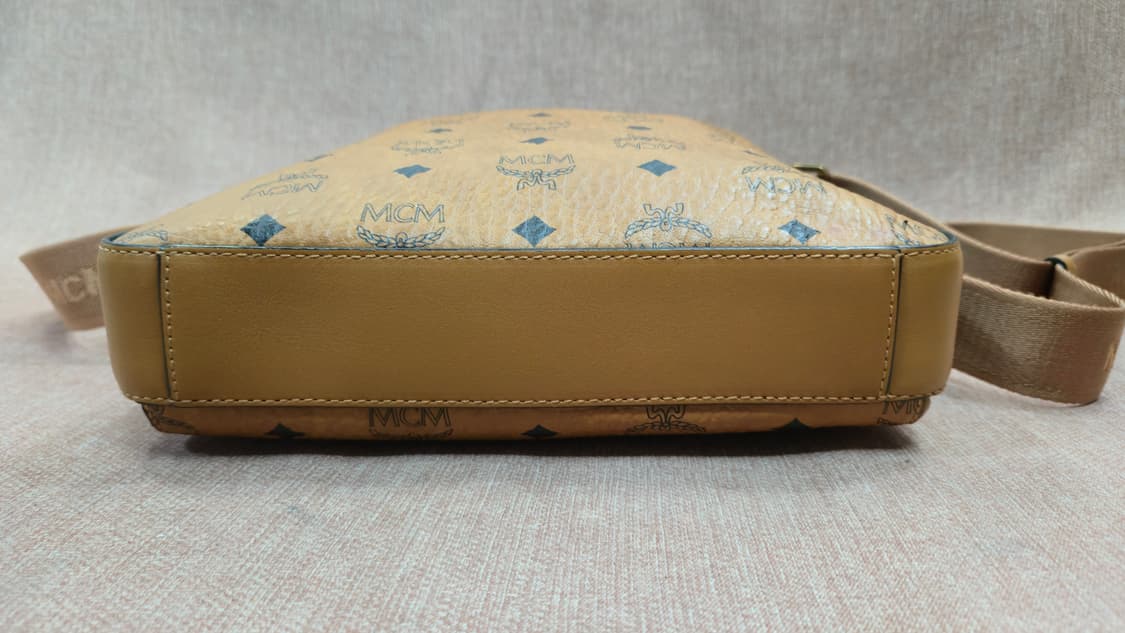 MCM 정품  비세토스 크로스백  메신저백 코냑 상품이미지3