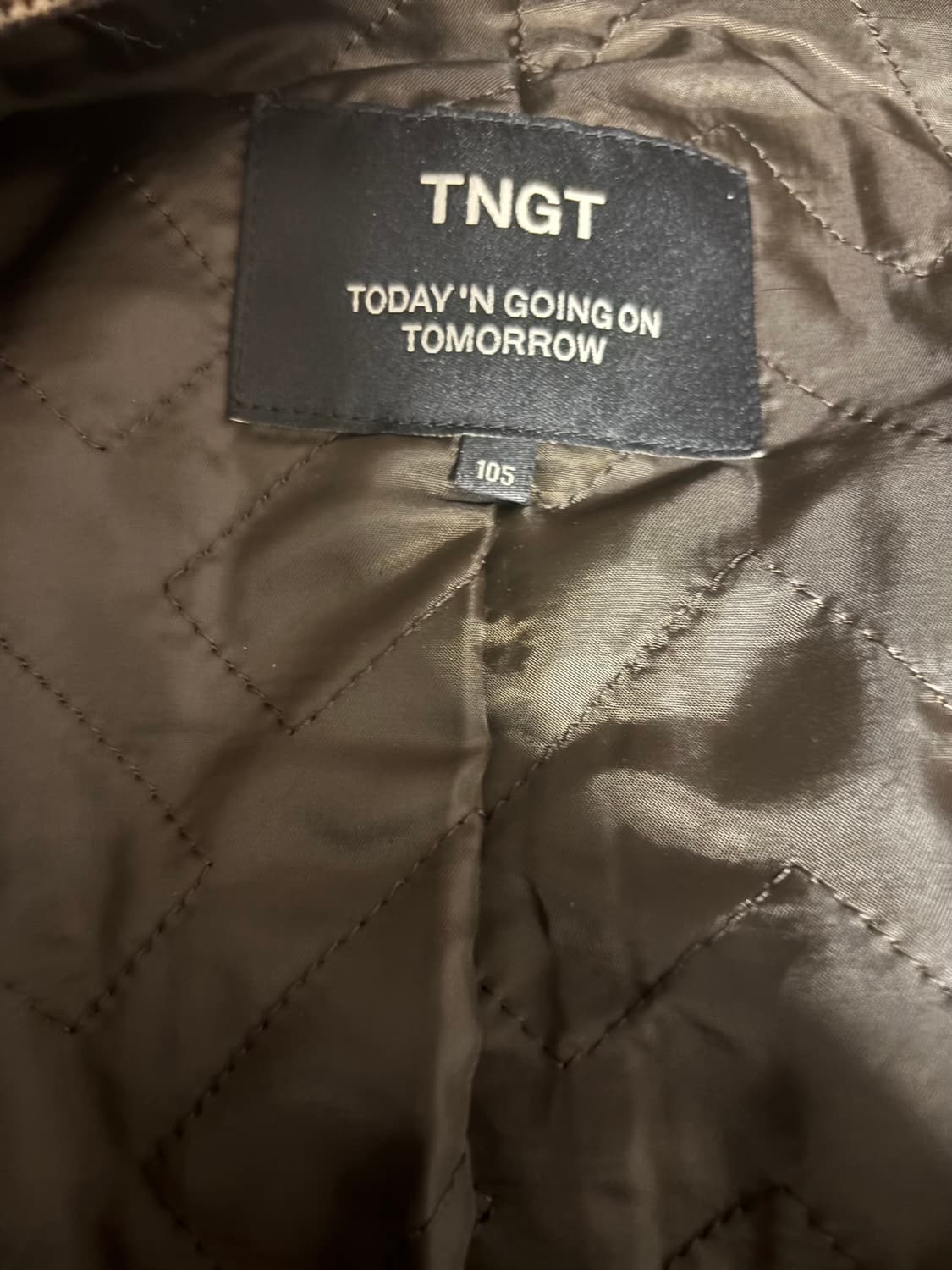 Tngt 체크코트 105 상품이미지3