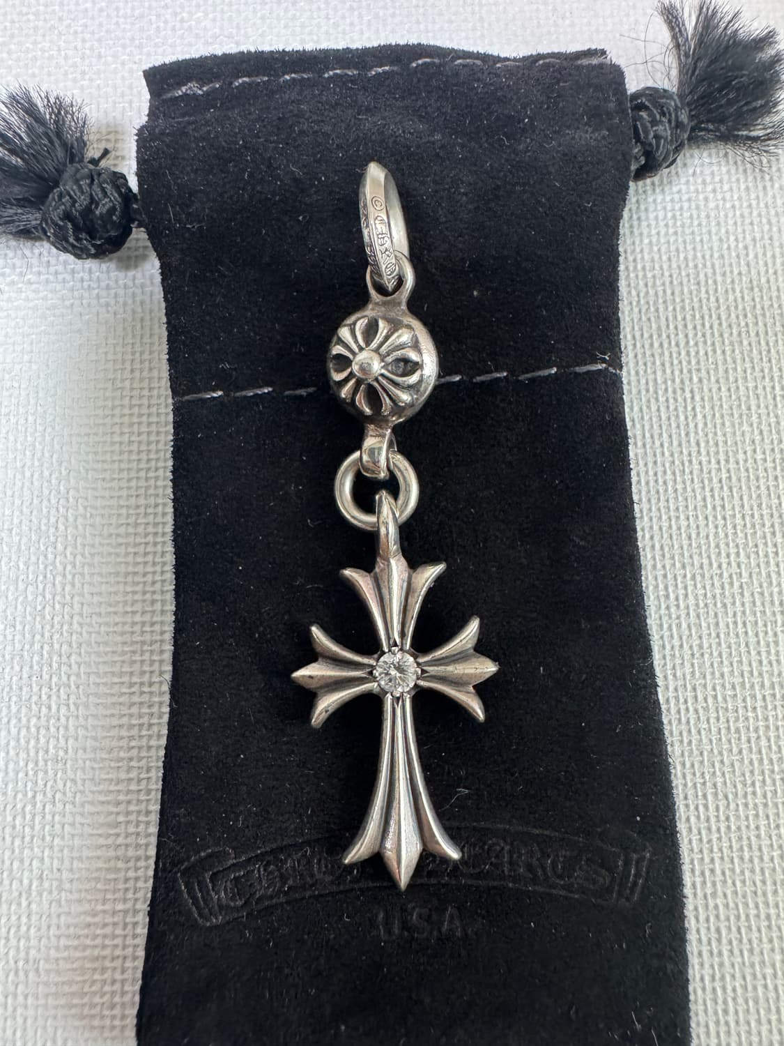 크롬하츠 원볼타이니크로스1p다이아 오리지널 상품이미지1