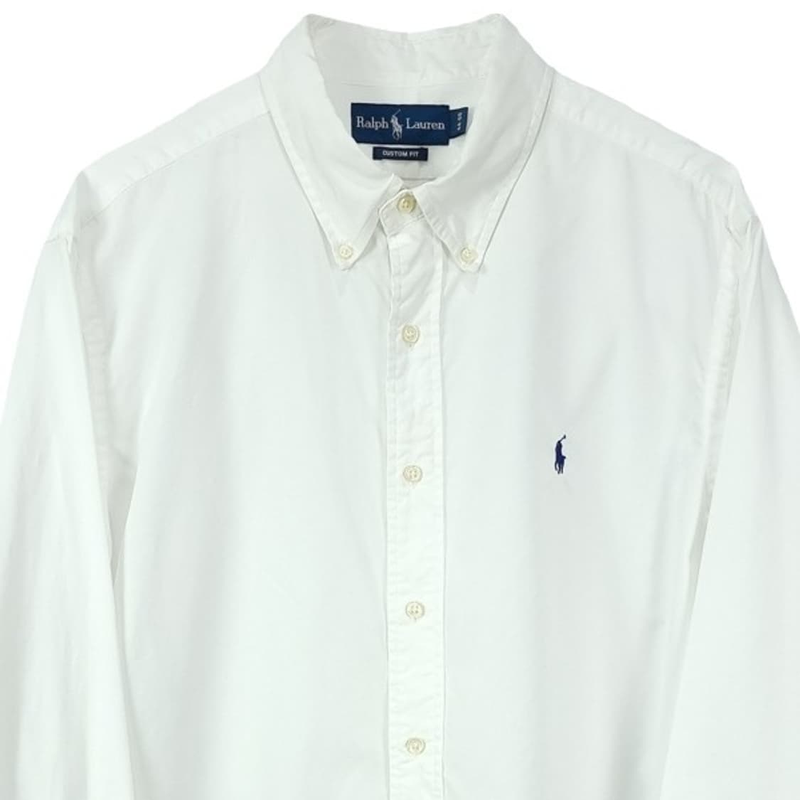 [폴로 랄프로렌] 포니 로고 자수 옥스포드 셔츠 화이트 M19955 상품이미지4