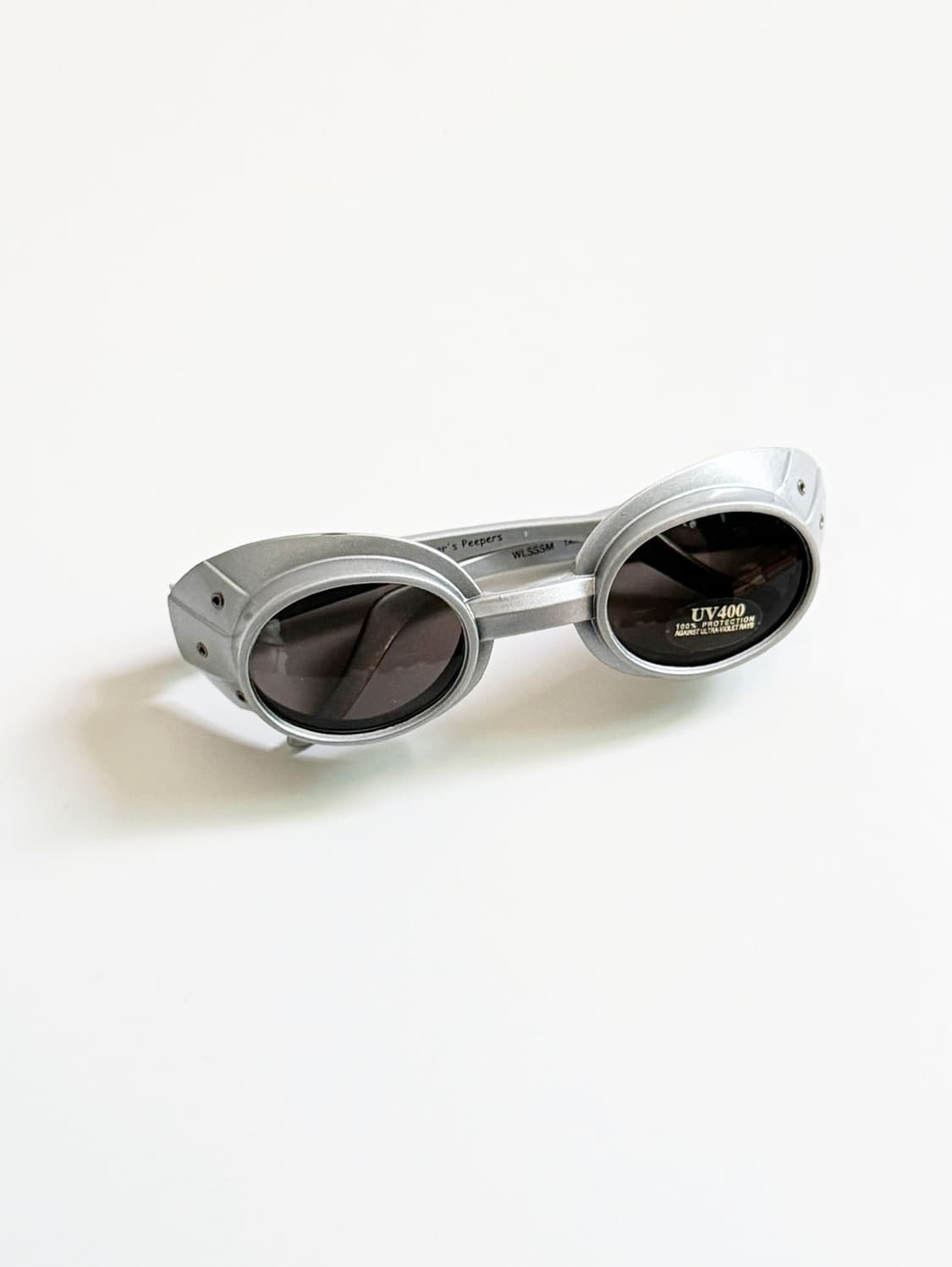 90s Dr.Jeepers 실버 인더스트리얼 고글 빈티지 선글라스 상품이미지2