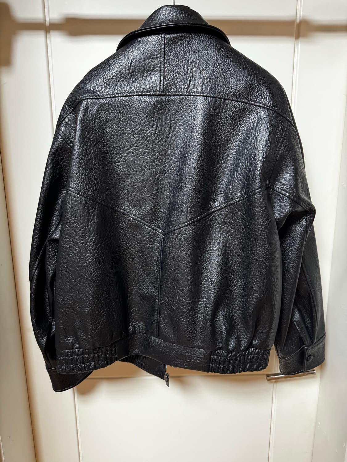 자라 포우 레더 자켓 블랙 XL 상품이미지3