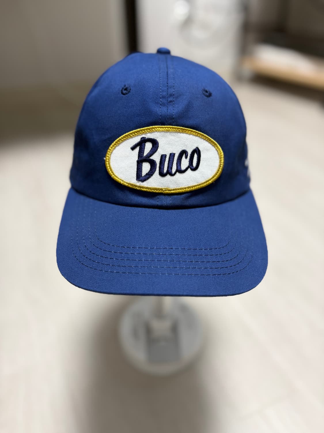 리얼맥코이 x 부코 Buco 로고 캡 모자 상품이미지1