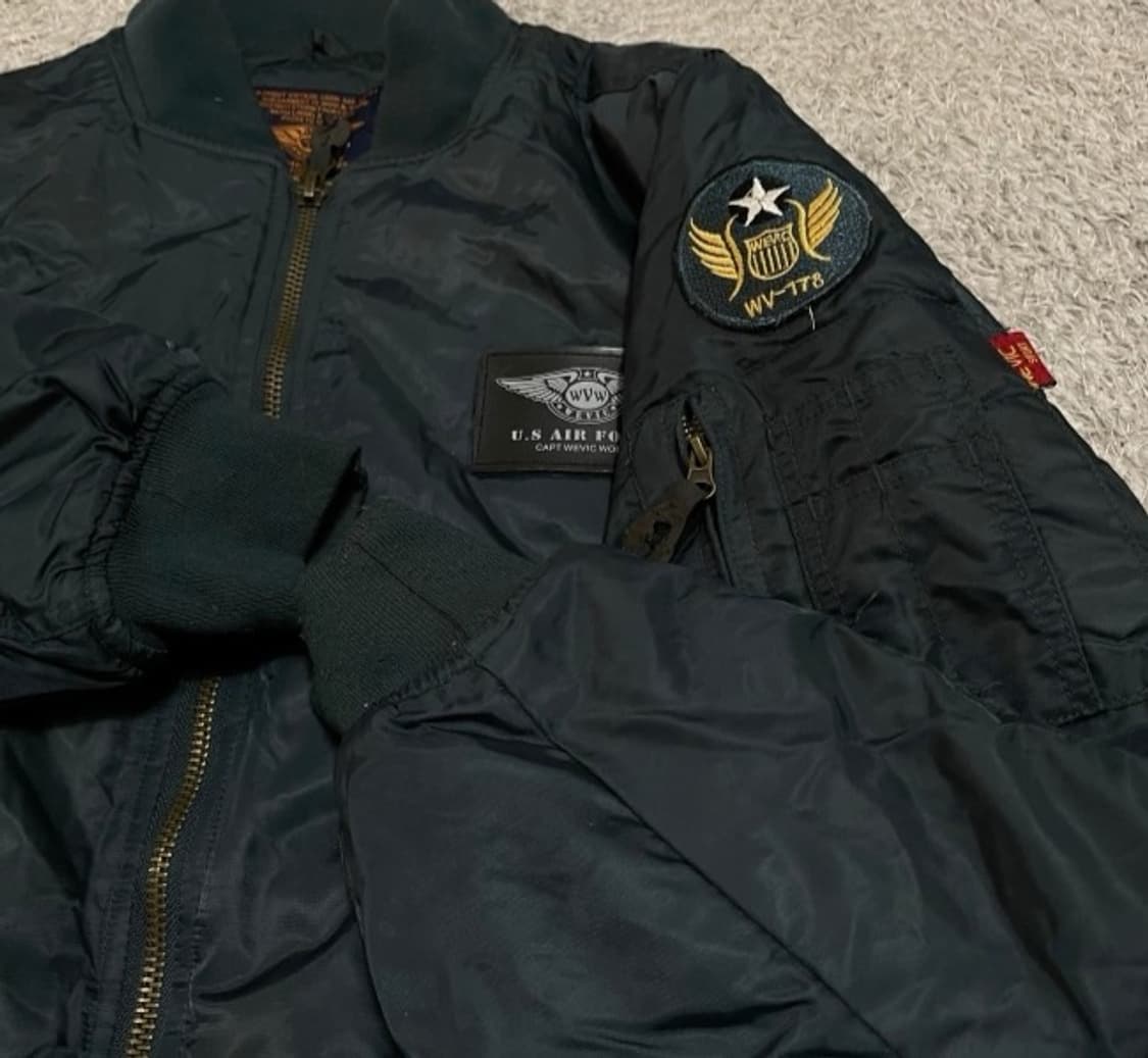 미공군 MA-1 항공 점퍼 105/XL 상품이미지3