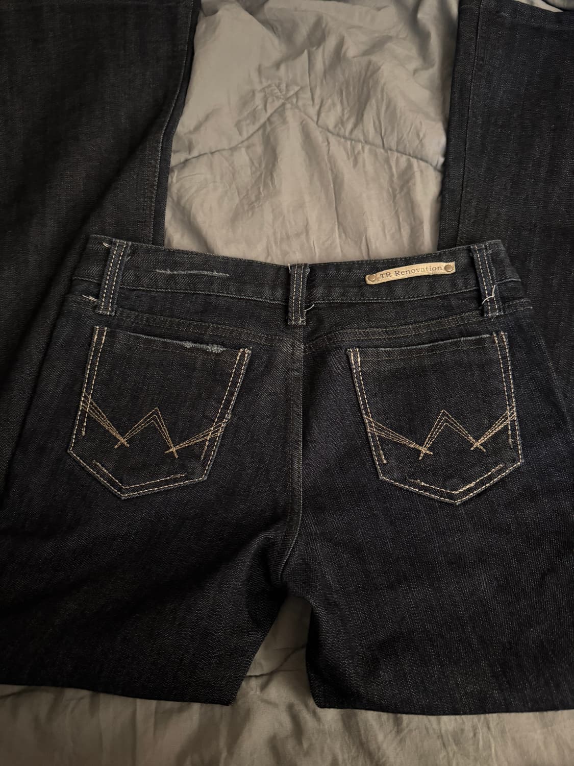 TR Renovation 빈티지 로우라이즈 생지부츠컷 상품이미지2