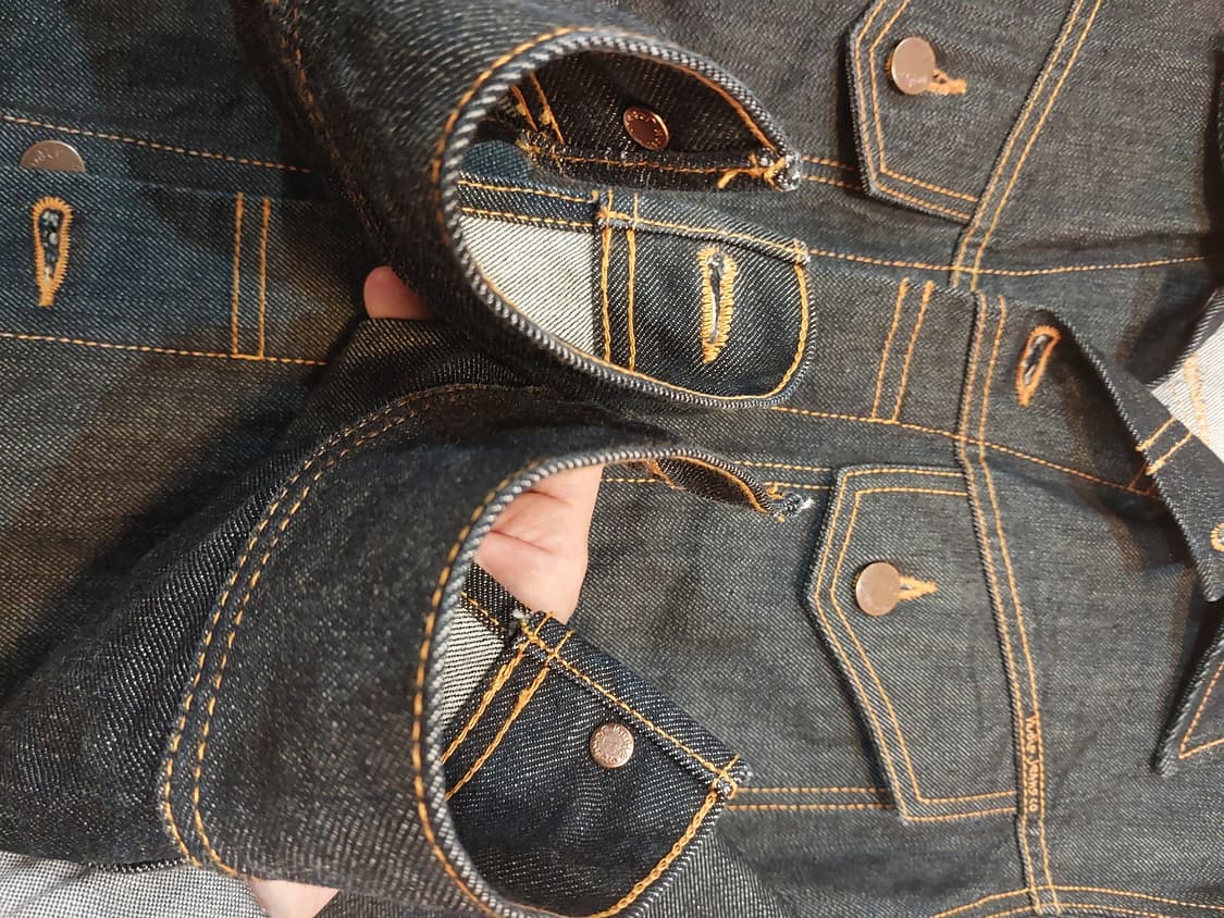 누디진 데님 자켓 M사이즈  상품이미지8