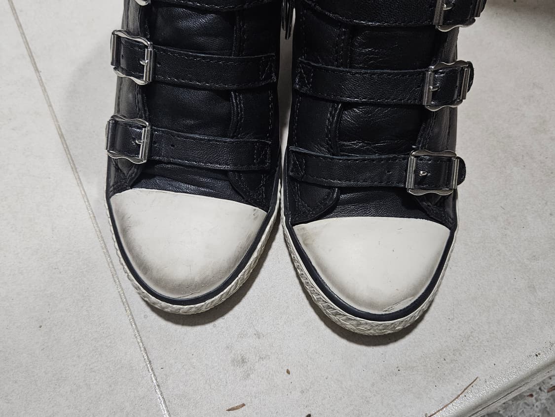 ASH 웨지힐 스니커즈 블랙 38 상품이미지3