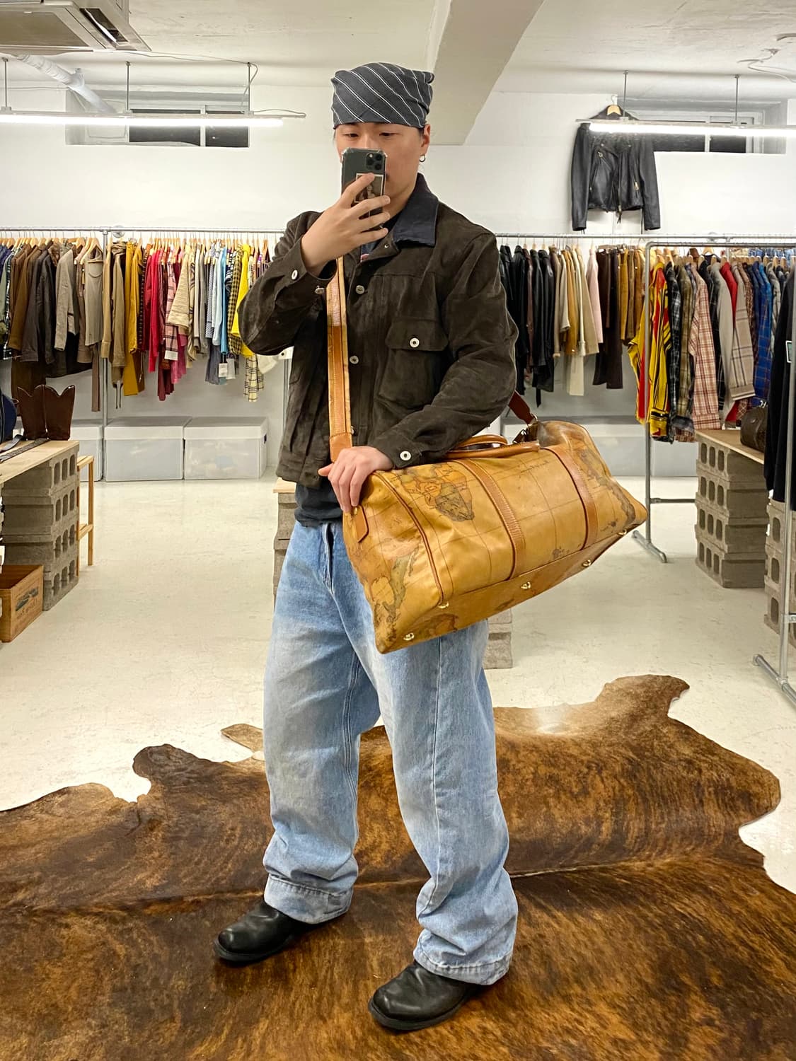 ALVIERO MARTINI travel bag 알비에로 마르티니 트래블 상품이미지2