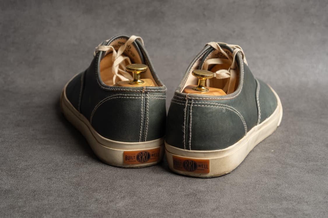 RRL 더블알엘 인디고 레더 트레이너 상품이미지3