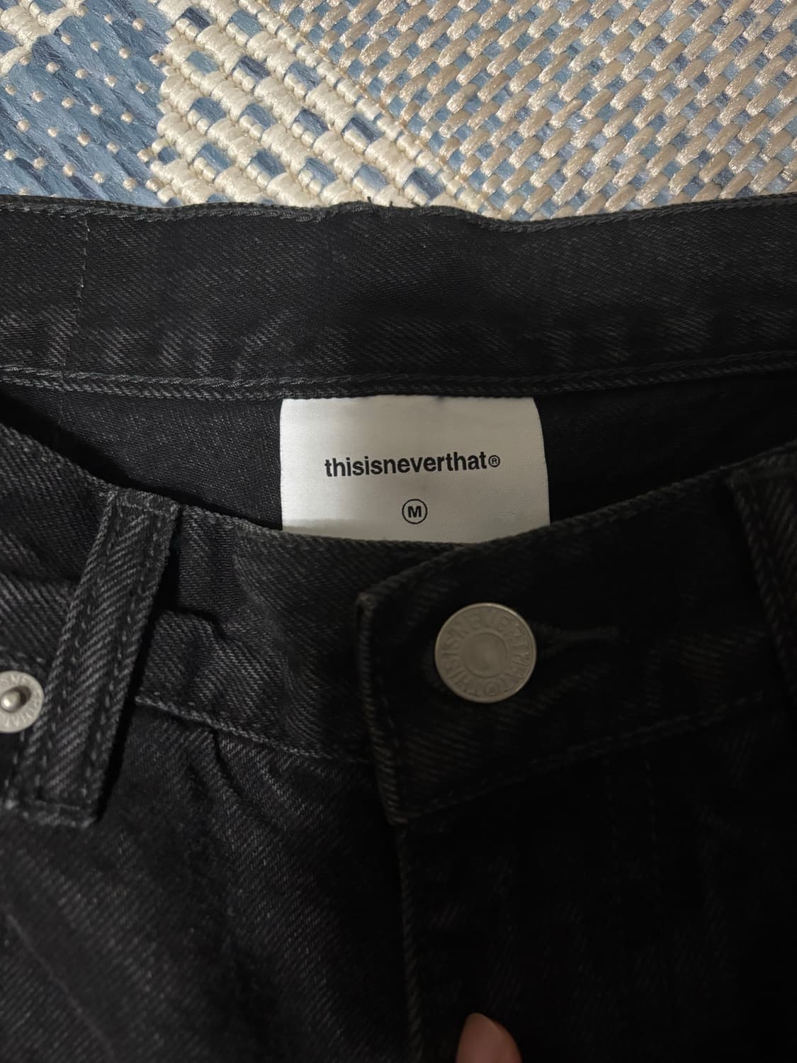 디스이즈네버댓 릴렉스드진 블랙 m 상품이미지3