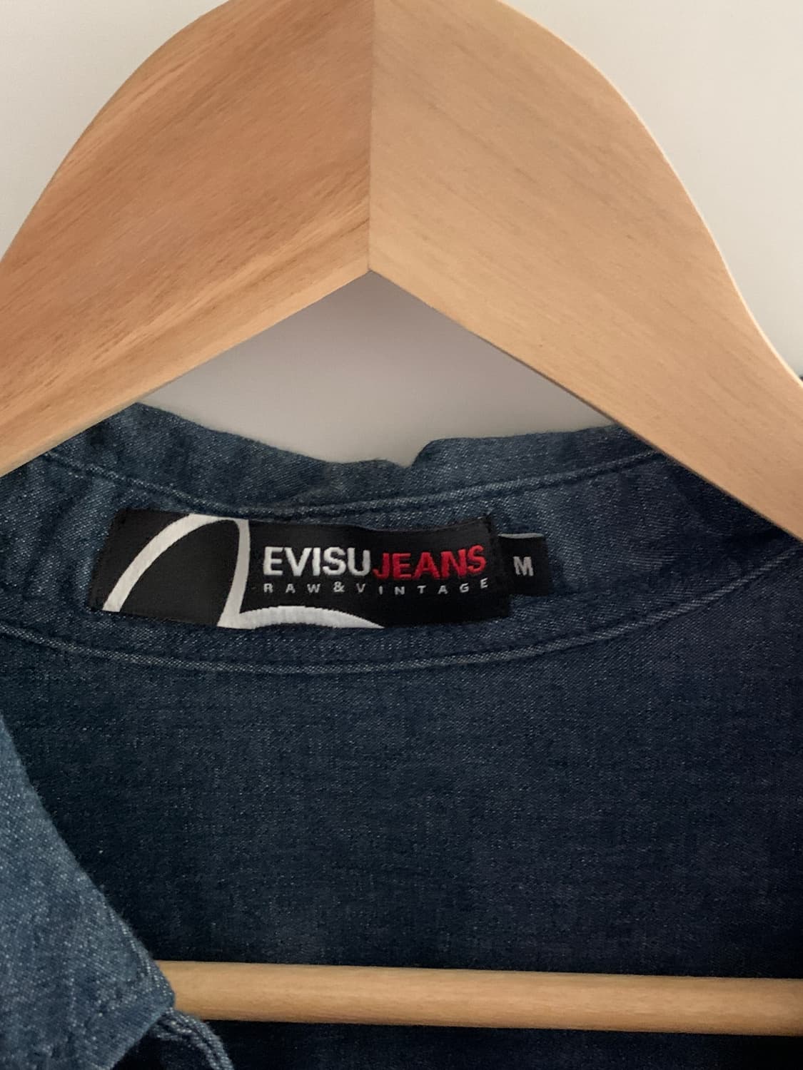 에비수 데님 셔츠 상품이미지3