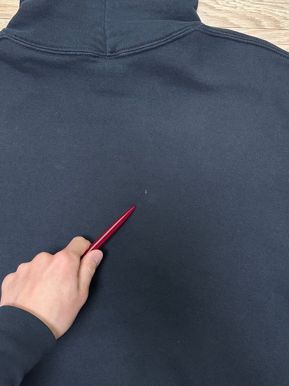 90s 빈티지 러셀 후드 블랙 L 상품이미지9