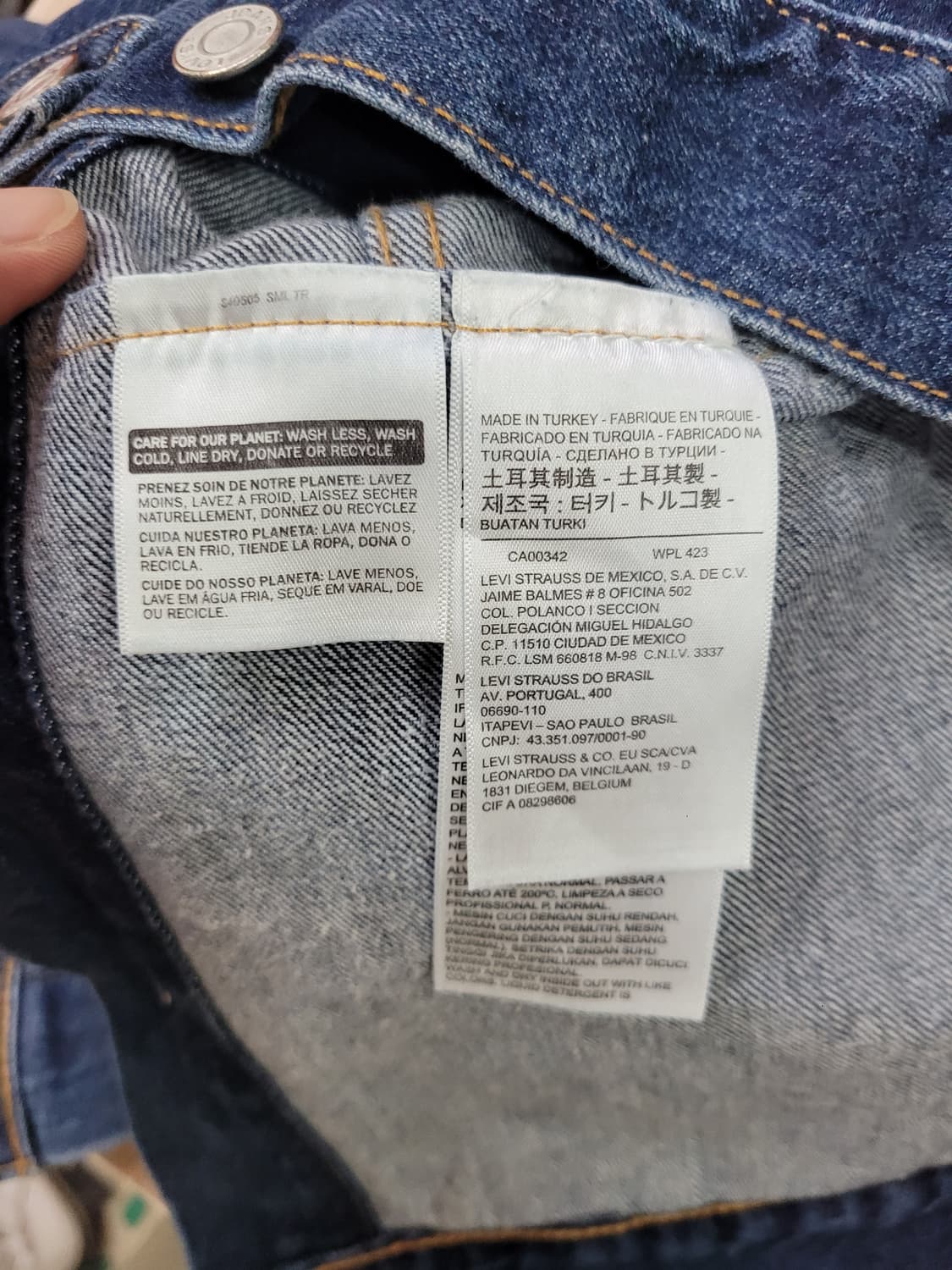 Levis 리바이스 빅E 데님 자켓 청자켓 상품이미지5